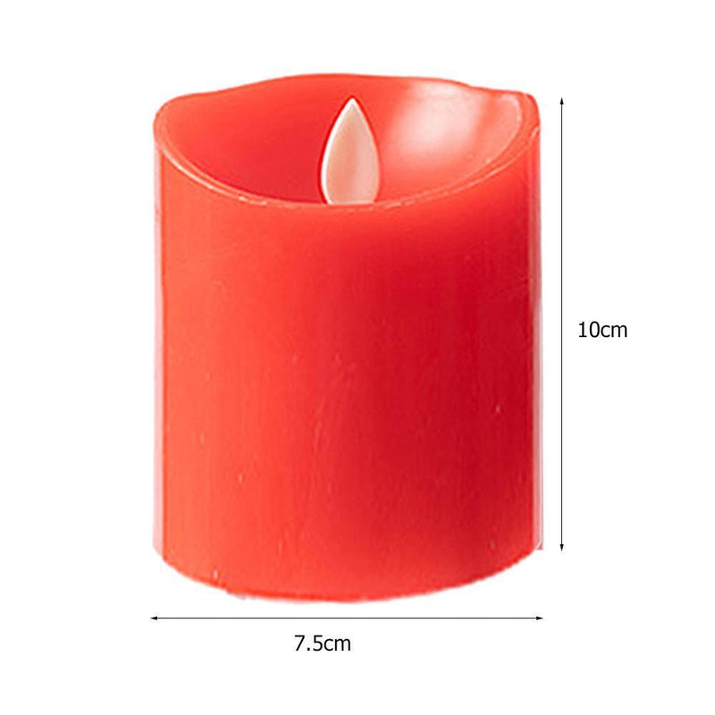 Flameless Led Candles Safety Candle Led Lightweight Home Decor (About 15cm)