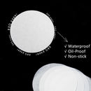 500pcs Silicone Greaseproof Paper Round Non-stick BBQ Baking Supply (11cm) Newly