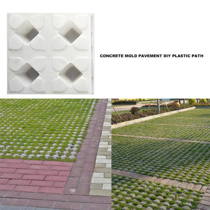 DIY Garden Path Lawn Concrete Brick Mold Paving Propylene Walkway Pavement