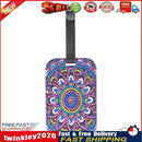 DIY Special Shaped Diamond Painting Mandala Leather Luggage Boarding Pass Newly