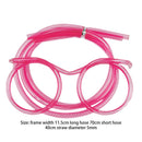 Funny Glasses Straw Novelty Drinking Tube Straws for Kid Birthday Party Suppl