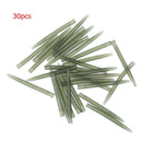 Terminal Carp Fishing Rubber Anti Wrap Pin Tail Rubber Tubes Fishing Accessories
