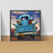 5D DIY Blue Truck Full Round Drill Diamond Painting Kit Artwork Handicraft Newly
