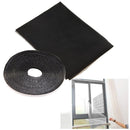Anti-insect Screen Protector with Stickers Tape DIY Fly Bug Mosquito Net Curt