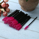 50PCS Disposable Eyelash Brush Mascara Wands Applicator Spoolers Makeup(2) Newly