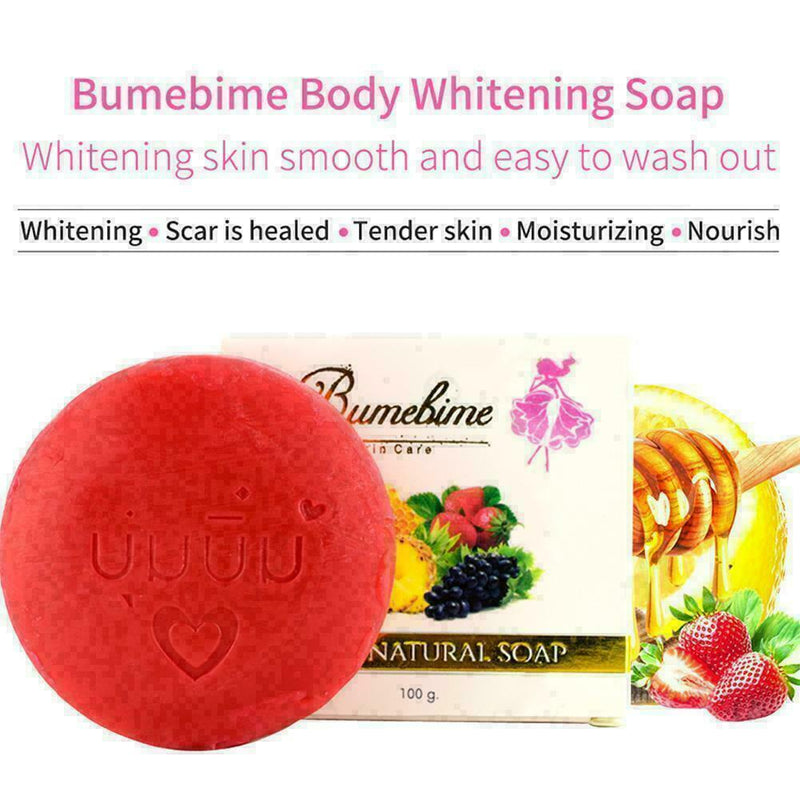100g Fruit Handmade Soap Whitening Moisturizing Exfoliating S4C2 R1H5 Bar I1V0