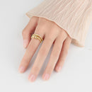 To My Daughter Fidget Anxiety Spins Beads Ring Peace Relief O0J2