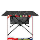 Outdoor Folding Table Net Pocket Coat Oxford Cloth Desk (Black Camouflage) Newly