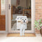 Pet Door Safe Lockable Magnetic Screen Dog Cats Window House Enter Gate