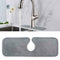 Absorbent Mats Kitchen Faucet Sink Microfiber Splash Guard Supplies Home K1V6