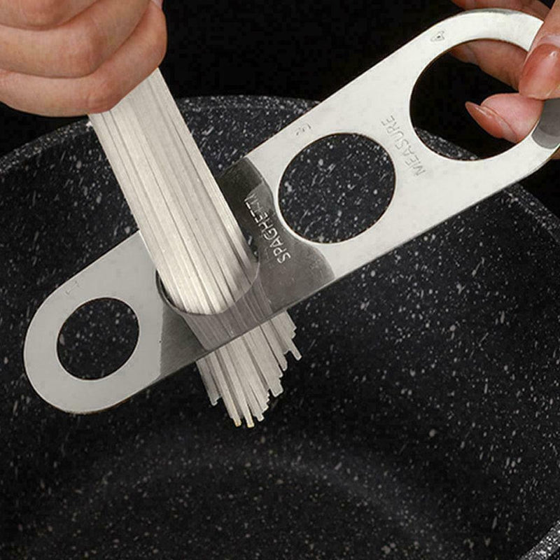 Pasta Measurer Spaghetti Noodle Portion Measure Tool Stee Kitchen A8E2 l N0B9