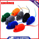 Cat Toys Realistic Sound Plush Rubber Interactive Toys Pet Supply Flocking Mouse