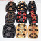 Women Clip Stretchy Hair Accessories  Wood Beads Magic Hair Comb  Double