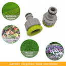 Irrigation Water Splitter Thread Nipple Joint Garden Hose Quick Connector