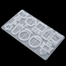 Epoxy Keychain Mold Quicksand Shaker Mold Silicone Mould Hanging Pendant