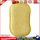 Kitchenware Dish 2 Sided Sponge Cleaning Cloth Kitchen Scouring Pad (1pc) Newly