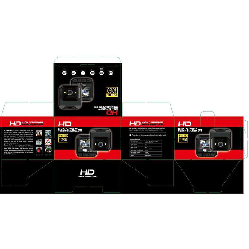 Dual lens 1080P HD Video Recording Dash Cam Recorder Auto Accessories Car DVR