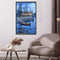 5D DIY Diamond Painting Crescent Lake House Kits Full Square Drill Wall Decor