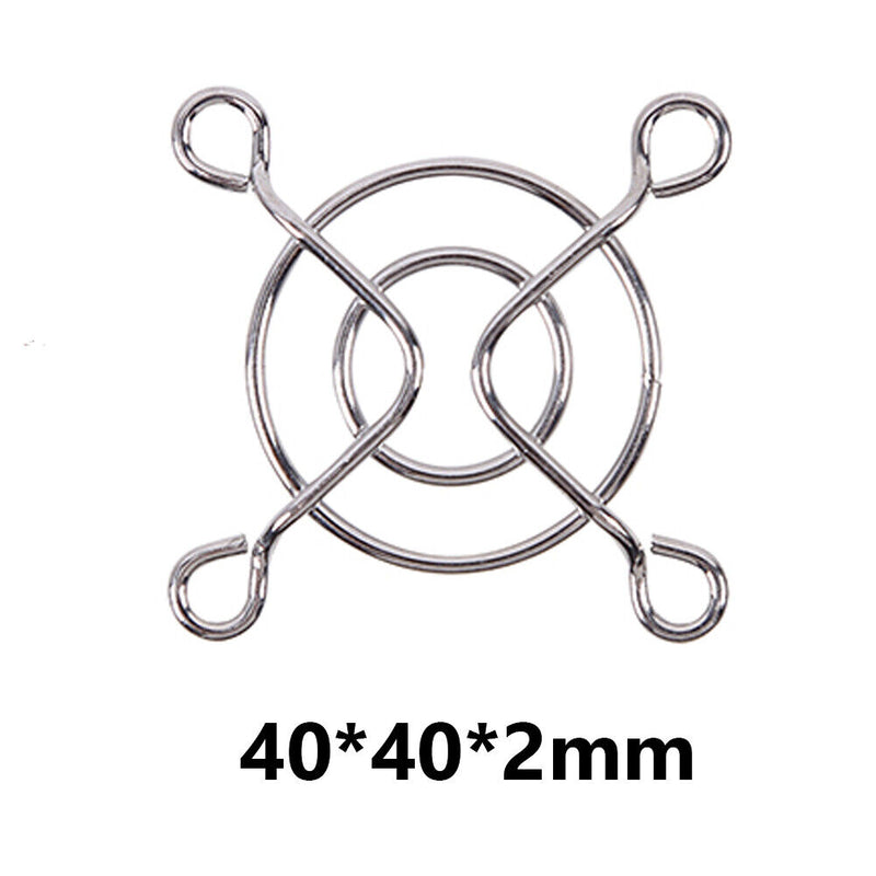 5pcs PC Case Fan Grills Computer Cooling Fan Finger Guard Protector (40mm) Newly