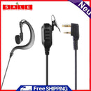Earpiece Mic for Baofeng Kenwood Walkie Talkie Two Way Radio Accessories Headset