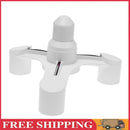 3 in 1/4 in 1/5 in 1 E27 to E27 Base Socket Splitter LED Light Lamp Bulb(A) UK