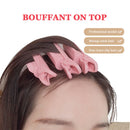 2pcs Hair Roots Fluffy Curlers Clip Hair Curler Twist DIY Tool (Pink)