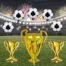 Soccer Party Balloons 12pcs 2022 Trophy & Soccer Balloons Party Supplies Newly