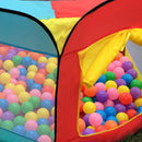 Indoor and Outdoor Playhouse Simple Folding Ball Pit Hideaway Game Tent-H