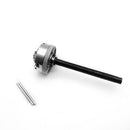 Self-Centering Steel Lathe Chuck There/Four Jaw Woodworking Chuck Connecting Rod