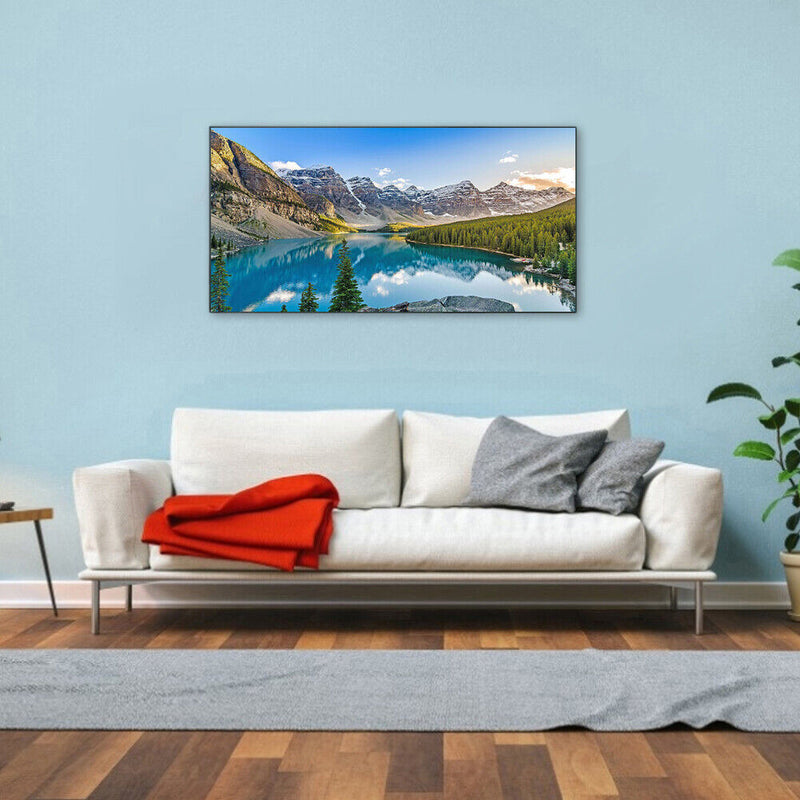 Mountain Lake Oil Paint By Numbers Kit DIY Drawing Picture for Adults Home Decor