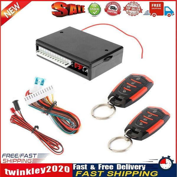 Car Auto Remote Central Door Lock Kit Keyless Entry Alarm System 405/T111 Newly