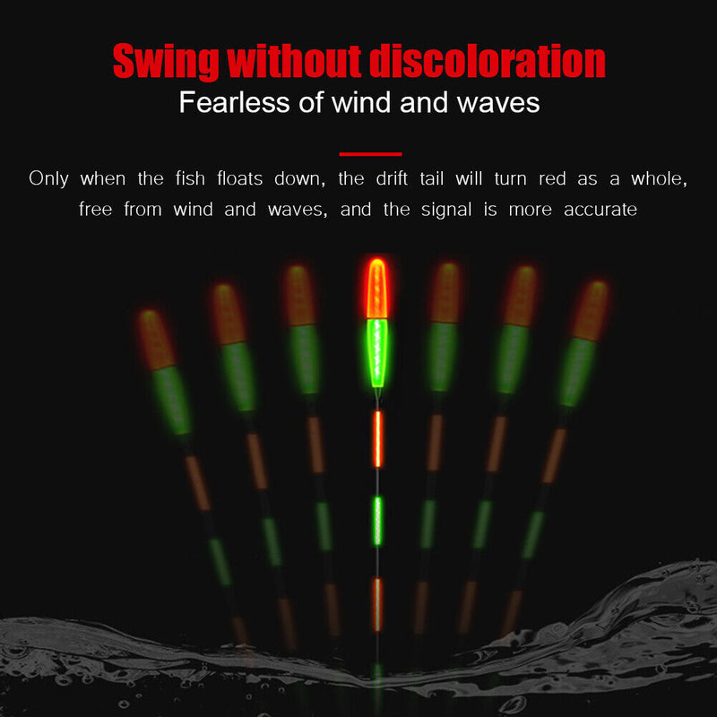 Smart Fishing LED Light Floats Gravity Sensing Bait Electronic Fishing Tackles