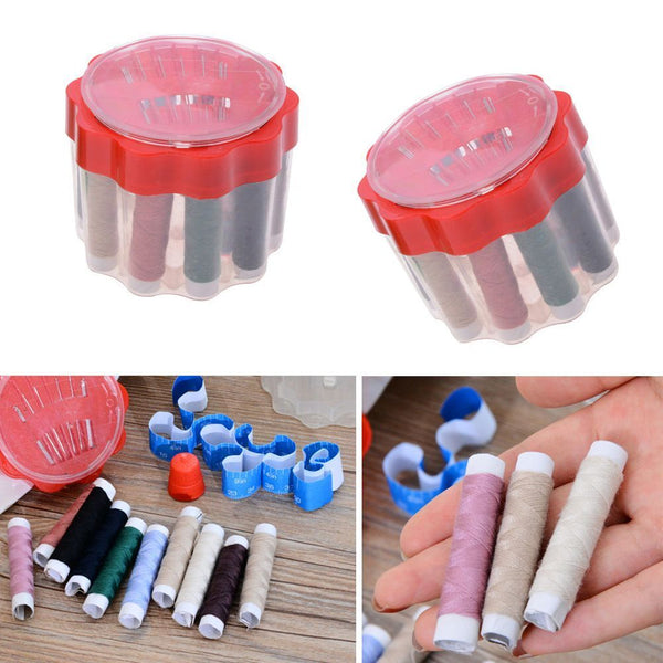 DIY Tool Portable Needle Threads Box Storage Bags Mini Sewing Kit Organizer