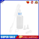 Puppy Feeding Bottle Set Pet Dog Cat Nursing Feeder w/Brush Pacifier (Blue)