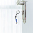 High Voltage Anti-Static Keychain Car Body Static Eliminator (Blue) Newly