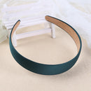 Solid Color Hair Hoops Simple Women Girls Wide Headband Hair Accessories