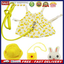 Small Animal Harness Vest Leash Set Comfort Clothes Outdoor Travel Chest St