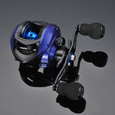 7.2/1 Metal Low Profile Baitcasting Fishing Reel 17+1 Fishing Tackle Accessories