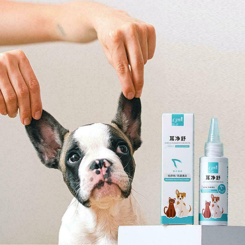 Cat Ear Wash Liquid Ear Drops Dog Ear Cleaning Liquid Ear Oil Wash Water V9S3