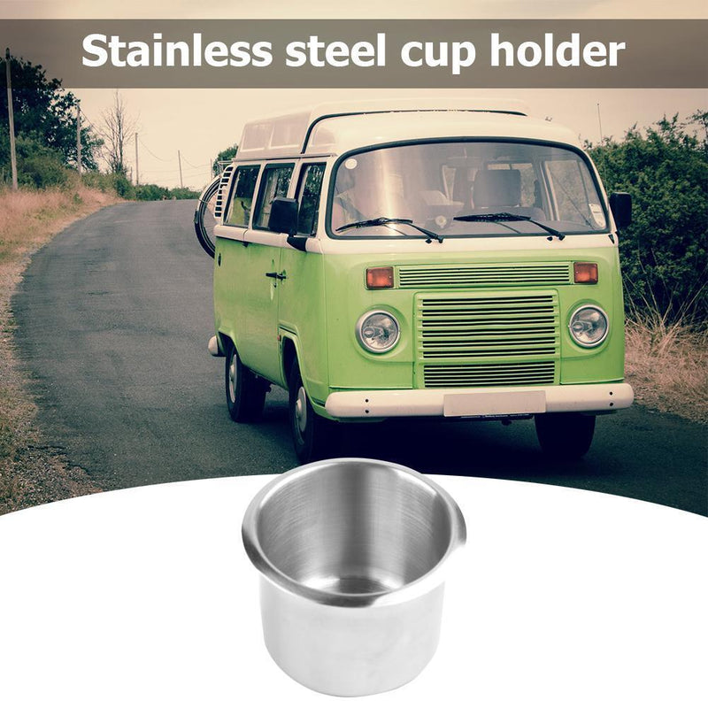 1pc Stainless Steel Cup Drinking Holder for Marine Boat Car Truck Camper Li