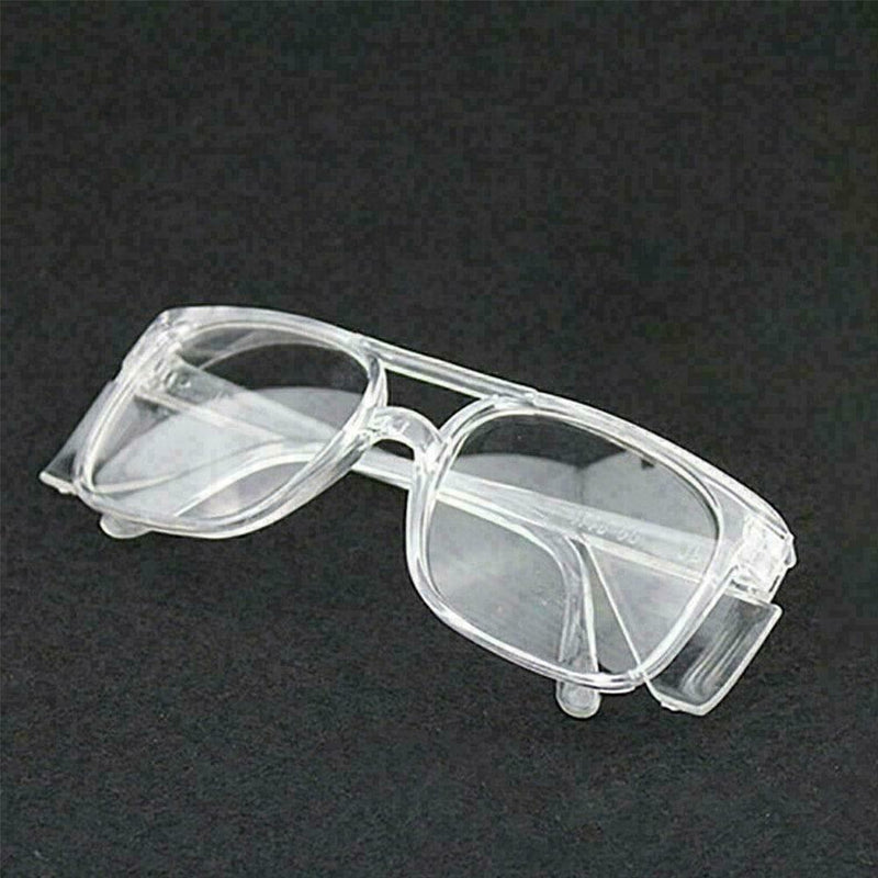 Safety Glasses Goggles Clear Lens Eyewear Eye Protection Work Dustp S9V7