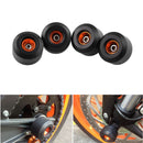Front Rear Fork Wheel Frame Slider Crash Protector For KTM 125 200 390 Duke & RC