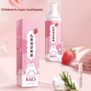 Kid's Foam Toothpaste No Fluorine Strawberry Flavor Teeth 60Ml Mousse H8L7