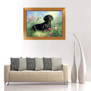5D DIY Diamond Painting Dog Cross Stitch Embroidery Mosaic Kit Home Decor