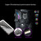 12V 4Pin RGB Fan HUB 1 To 10 Multi Way Splitter LED Strip Light Cooler Adapter