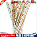 200-Pack Paper Drinking Straws Biodegradable Eco Friendly Party Supplies