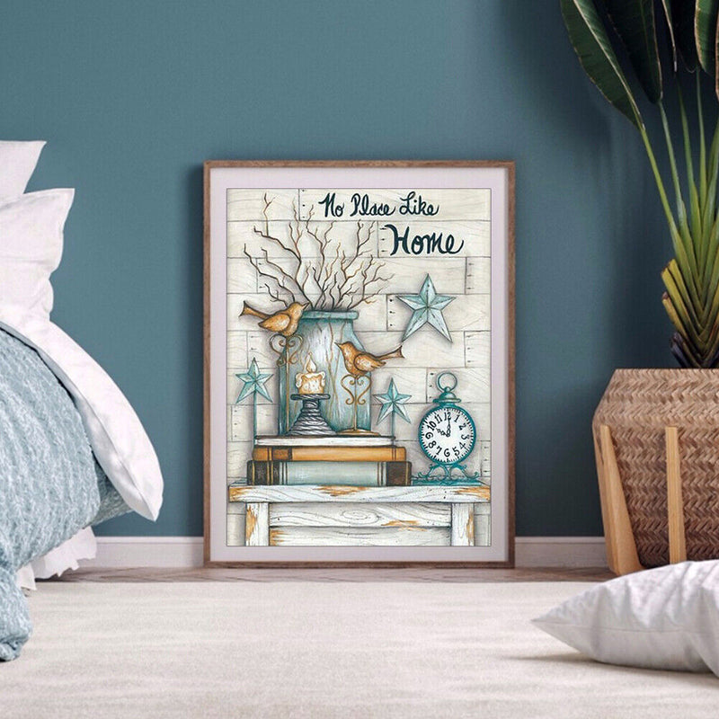 DIY 5D Home Bird Star Diamond Painting Kit Full Round Drill Drawing Ornaments