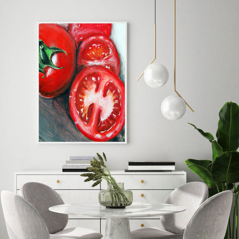 40x50cm Frameless Fruit DIY Oil Paint By Numbers Picture Home Living Room Dec