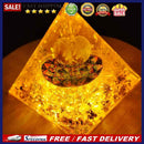 Orgone Pyramid Handmade Healing Crystal Reiki Energy Generator Orgonite Ornament