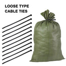 White Empty Poly Sandbags Polypropylene Heavy Duty Sand bags for Flooding